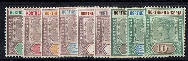 Image of Nigeria & Territories ~ Northern Nigeria SG 1/9 MM British Commonwealth Stamp